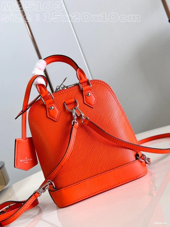 VUITTON LOUIS NANO ALMA backpack-15*20*10cm 0109